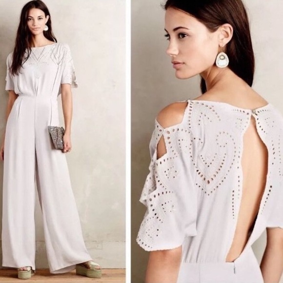 Anthropologie Pants - Anthropologie Elevenses Acacia Jumpsuit